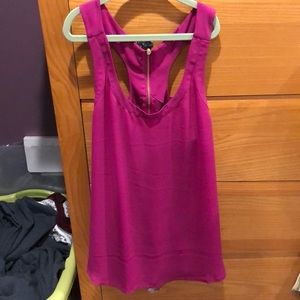 Express Pink Business Casual Pink Top